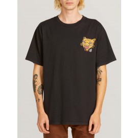 [VOLCOM] 볼컴 반팔티셔츠 OZZIE TIGER SHORT SLEEVE TEE (BLACK)