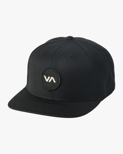 [RVCA] VA PATCH SNAPBACK BLK 루카 VA 패치 스냅백 블랙