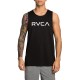 [RVCA] BIG RVCA TANK BLK  루카 빅 루카 탱크탑 블랙