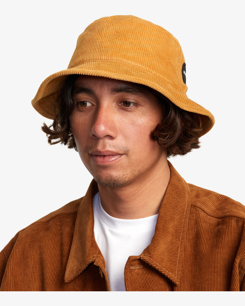 RVCA - CHUNKY CORD BUCKET 루카 버킷햇 CAMEL