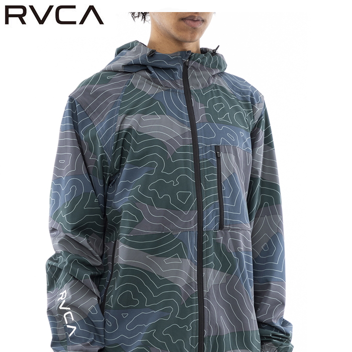 루카 코치자켓 [RVCA] HAWAII YOGGER JACKET (M사이즈 마지막1장 세일제품 교환/반품불가)