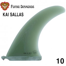 서핑롱보드핀 카이살라스 10 [FLYING DIAMONDS] KAI SALLAS SPIRAL VOLAN