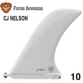 서핑롱보드핀 씨제이넬슨 10.0 [FLYING DIAMONDS] CJ NELSON NOSERIDER WHITE